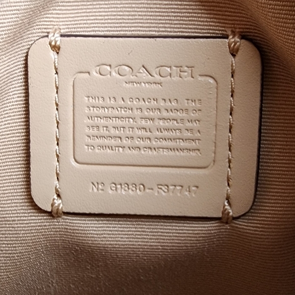 Coach 2Fer✨️Micro Bennet 2Way Satchel & Matching Wallet, EUC - Gold Glitter - Picture 11 of 17